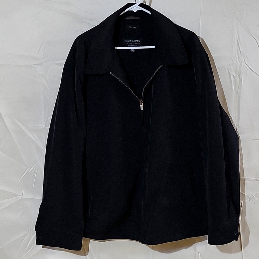 Mens 2xl Black spring/fall Jacket